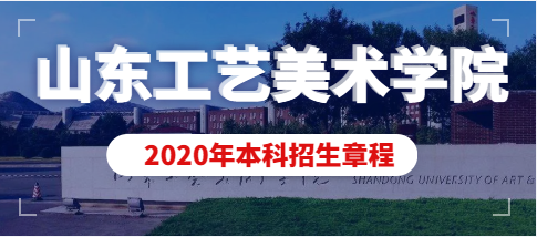 山东工艺美术学院2020年普通高等教育招生章程
