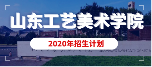 山东工艺美术学院2020年本科专业招生计划